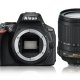 Nikon D5600 + AF-S DX 18-105mm G ED VR + 8GB SD Kit fotocamere SLR 24,2 MP CMOS 6000 x 4000 Pixel Nero 3