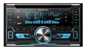 Kenwood DPX-7000DAB Ricevitore multimediale per auto Nero 200 W Bluetooth