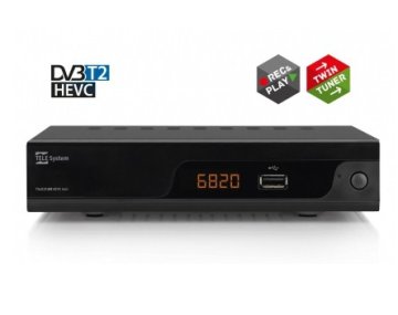 TELE System TS6820 set-top box TV Terrestre Full HD Nero