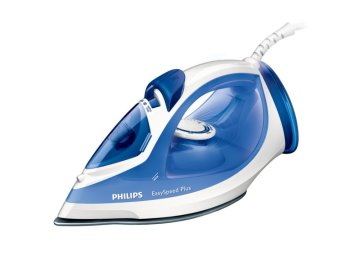 Philips EasySpeed GC2045/10 ferro da stiro Ferro a vapore Piastra in Ceramica 2300 W Blu, Bianco