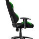 AKRacing AK-K7012-BG sedia per videogioco Sedia da gaming per PC Seduta imbottita Nero, Verde 10