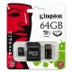 Kingston Technology Mobility kit / Multi Kit 64GB MicroSDXC UHS Classe 10 4