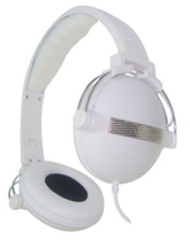 Mediacom DJ Haro Cuffie Cablato Bianco