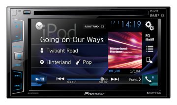 Pioneer AVH-X3800DAB Ricevitore multimediale per auto Nero 200 W Bluetooth