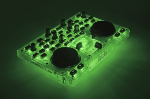 Hercules 4780839 controller per DJ Mixer a nastro magnetico 2 canali Verde