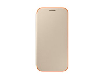Samsung EF-FA520 custodia per cellulare Custodia flip a libro Oro