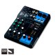 Yamaha MG06 mixer audio 6 canali Nero 3
