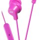 JVC HA-FR15 Auricolare Cablato In-ear Musica e Chiamate Rosa 2