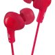 JVC HA-FX5-R Cuffie Cablato In-ear MUSICA Rosso 2