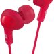 JVC HA-FX5-R Cuffie Cablato In-ear MUSICA Rosso 3