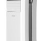 Argoclima Glamour condizionatore portatile 64 dB 1000 W Argento, Bianco 2