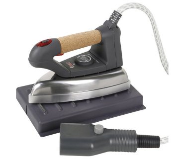 Polti PFEU0013 ferro da stiro Ferro da stiro a secco e a vapore Alluminio 750 W Alluminio, Nero