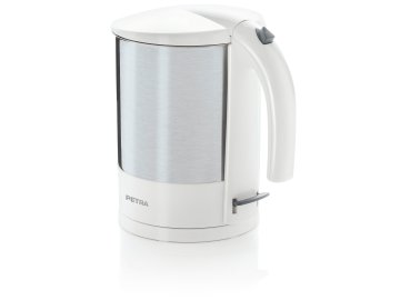 Petra WK 288.00 bollitore elettrico 1,7 L 1800 W Argento, Bianco