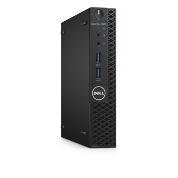 DELL OptiPlex 3050 Intel® Core™ i5 i5-7500T 4 GB DDR4-SDRAM 500 GB HDD Windows 10 Pro Mini PC Nero