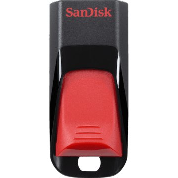 SanDisk Cruzer Edge, 16GB unità flash USB USB tipo A 2.0 Nero, Rosso