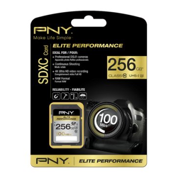 PNY 256GB SDXC class 10 UHS-I Classe 10