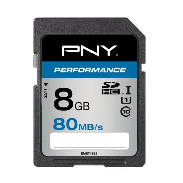 PNY SDHC 8GB Performance UHS-I Classe 10
