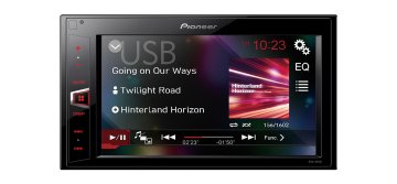 Pioneer MVH-AV190 Ricevitore multimediale per auto Nero