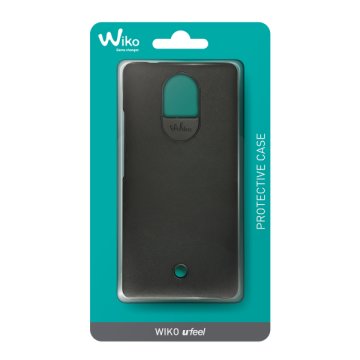 Wiko Wiboard U Feel custodia per cellulare Cover Nero