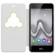 Wiko WiCUBE custodia per cellulare Custodia a libro Bianco 4