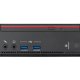 Fujitsu ESPRIMO Q556 Intel® Core™ i3 i3-6100T 4 GB DDR4-SDRAM 256 GB SSD Windows 10 Pro Mini PC Nero, Rosso 3