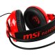 MSI SteelSeries Siberia V2 Dragon Edition Auricolare Cablato A Padiglione Giocare Nero, Rosso 5