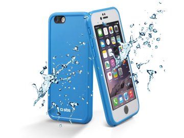 SBS TEWATERCOVERIP6S custodia per cellulare 11,9 cm (4.7") Cover a guscio Blu