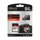PNY High Performance 64 GB SDXC UHS-I Classe 10 4