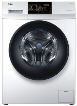 Haier HW100-12829 lavatrice Caricamento frontale 10 kg 1200 Giri/min Grafite, Bianco