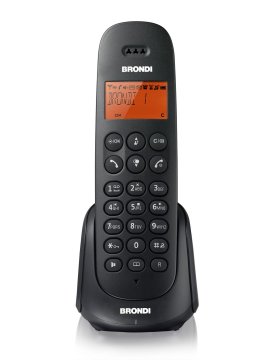 Brondi Adara SB Telefono DECT Identificatore di chiamata Nero