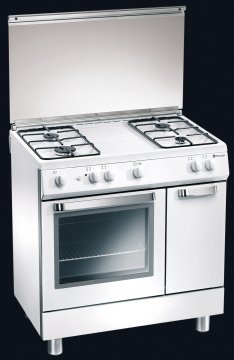 Tecnogas D822WS cucina Gas naturale Gas Bianco