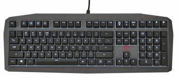 Trust GXT 880 tastiera Gaming USB Nero