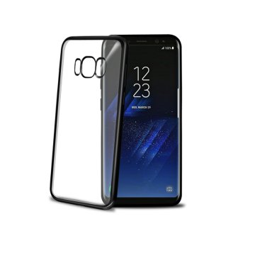 Celly LASER691BK custodia per cellulare Cover Nero, Trasparente