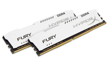 HyperX FURY Bianco 16GB DDR4 2400MHz Kit memoria 2 x 8 GB