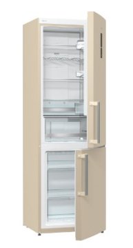 Gorenje NRK6192MC frigorifero con congelatore Libera installazione 307 L Champagne