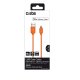 SBS 1m USB/Lightning Arancione 4