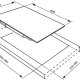 Smeg PTS605-3 piano cottura Acciaio inox Da incasso Gas 4 Fornello(i) 3