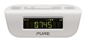 Pure Siesta Mi, Series II Orologio Digitale Bianco