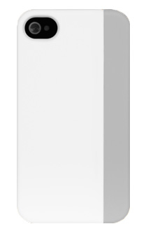 XtremeMac Microshield Slice custodia per cellulare Cover Grigio, Bianco