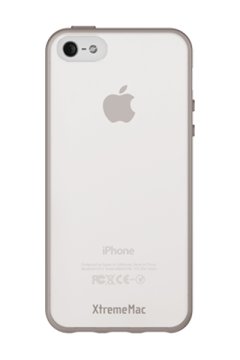 XtremeMac Microshield Accent custodia per cellulare Cover Trasparente, Bianco