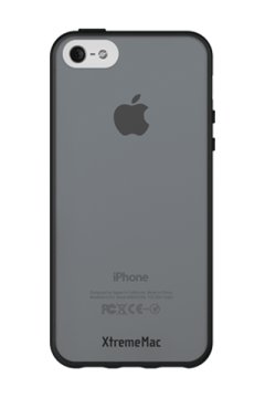 XtremeMac Microshield Accent custodia per cellulare Cover Nero, Trasparente