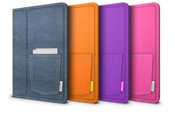 XtremeMac Micro Folio Denim Purple Custodia a libro Viola