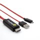Pure 16000612 adattatore grafico USB Nero, Rosso 2