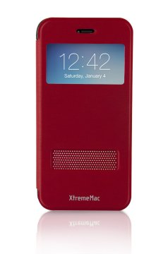 XtremeMac IPP-WB6-73 custodia per cellulare Custodia flip a libro Rosso