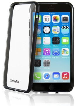 XtremeMac IPP-MA6P-13 custodia per cellulare Cover Nero, Trasparente