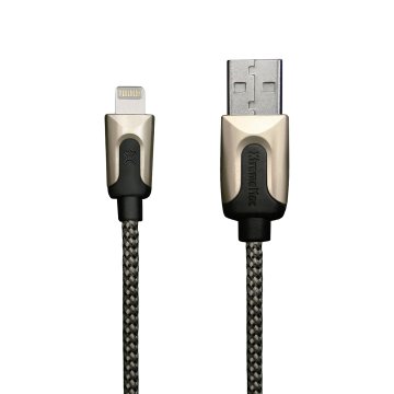 XtremeMac USB/Lightning, 2 m Nero, Oro