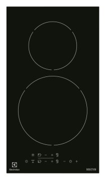 Electrolux EHH3320NVK Nero Da incasso Piano cottura a induzione 2 Fornello(i)