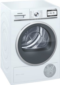 Siemens WT48Y7W4 asciugatrice Libera installazione Caricamento frontale 9 kg A+++ Bianco