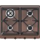 Smeg SRV864RAGH piano cottura Rame Da incasso Gas 4 Fornello(i) 2