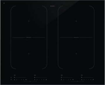 Asko HI1655G Nero Da incasso 65 cm Piano cottura a induzione 4 Fornello(i)